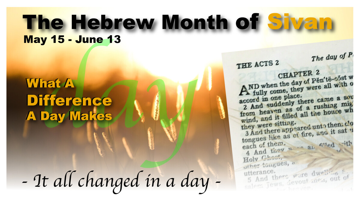 The Hebrew Month of Sivan | Destiny Ministries - KS